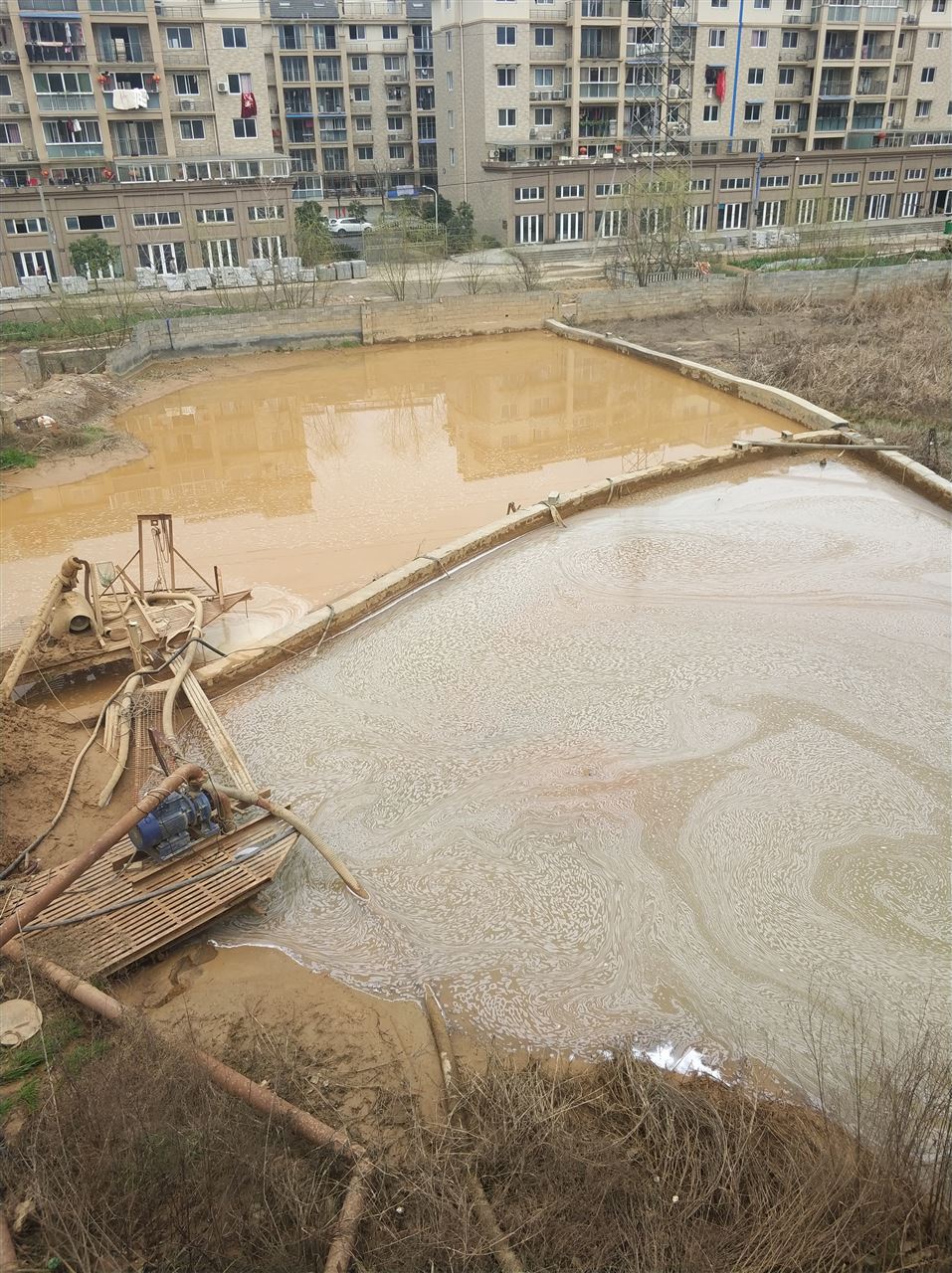 八步沉淀池淤泥清理-厂区废水池淤泥清淤