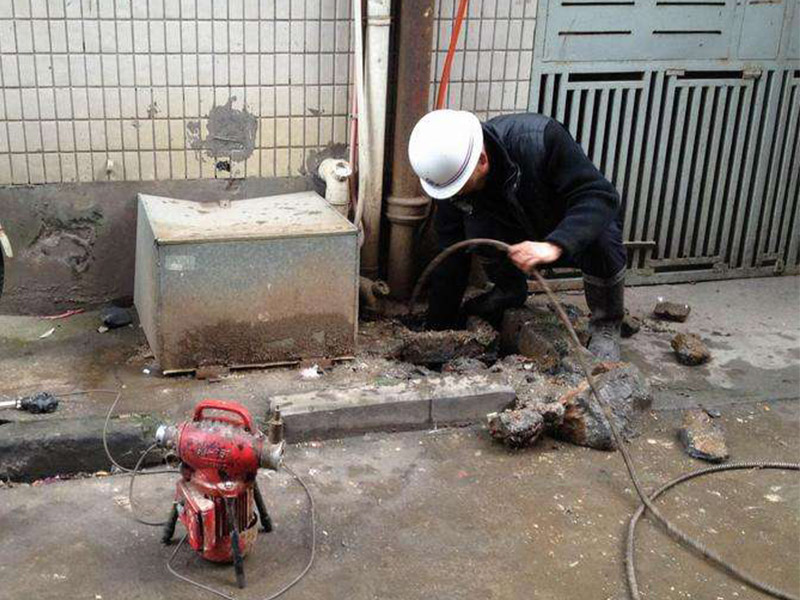 八步疏通下水道-洗菜池疏通