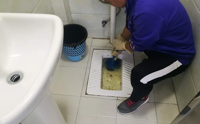 八步疏通蹲坑
